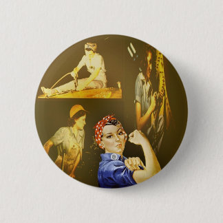 Bóton Redondo 5.08cm Poder das mulheres - botão