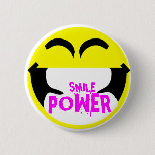 BÓTON REDONDO 5.08CM PODER DO SORRISO