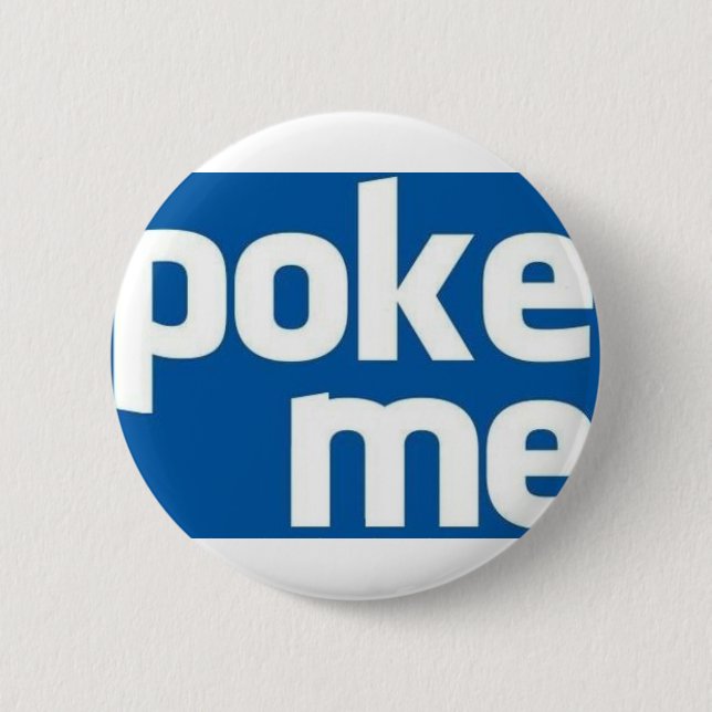 Bóton Redondo 5.08cm Poke Me (Frente)