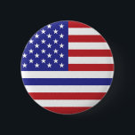 Bóton Redondo 5.08cm polícia linha azul fina estados unidos bandeira da<br><div class="desc">polícia fina linha azul estados unidos símbolo de bandeira américa usa</div>