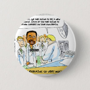 Bóton Redondo 5.08cm Política: Isso Exige Cirurgia do Cérebro?