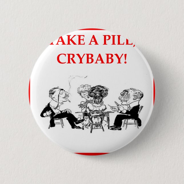 Bóton Redondo 5.08cm ponte duplicada (Frente)