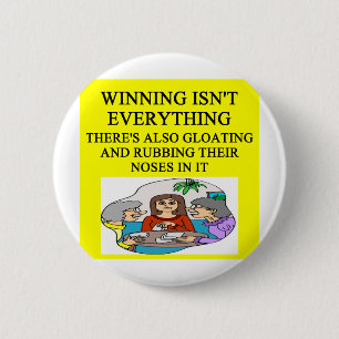 Bóton Redondo 5.08cm ponte duplicada e piada dos jogadores do jogo