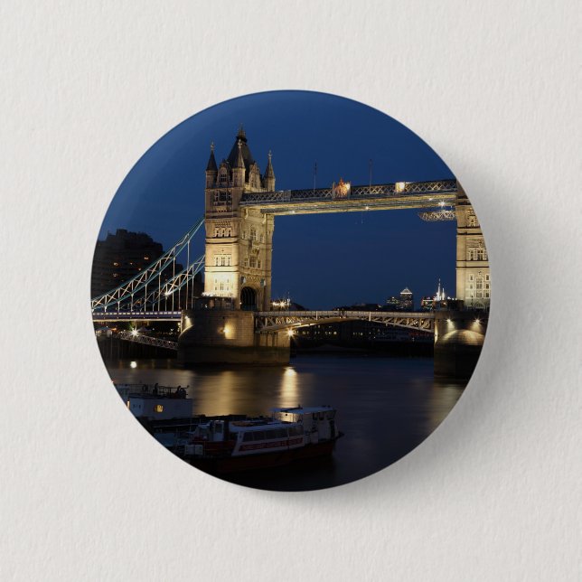 Bóton Redondo 5.08cm Ponte Londres (Frente)