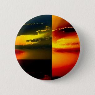 Bóton Redondo 5.08cm Pop Art Sunset