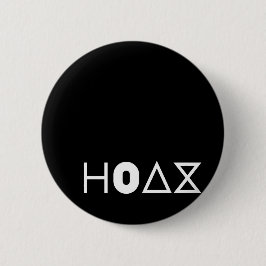 Bóton Redondo 5.08cm POPtRONiKA - HOAX - LOGOTIPO