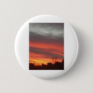 Bóton Redondo 5.08cm Pôr do Sol da Nova Inglaterra