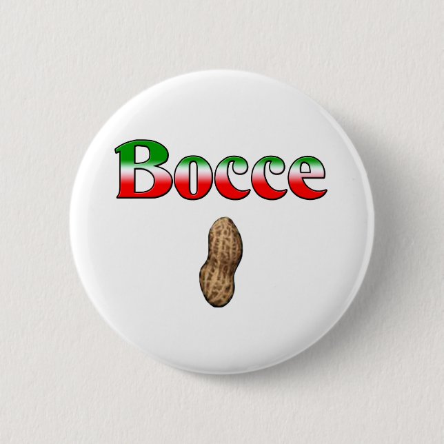Bóton Redondo 5.08cm Porca de Bocce (Frente)