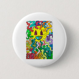 Bóton Redondo 5.08cm Porcentum Sun - Percentual Designs