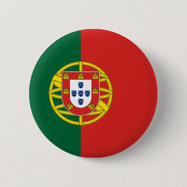 Bóton Redondo 5.08cm Portugal flag (Frente)