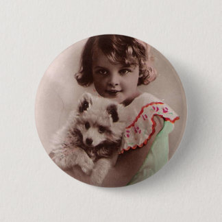 Bóton Redondo 5.08cm Post Card Romantic