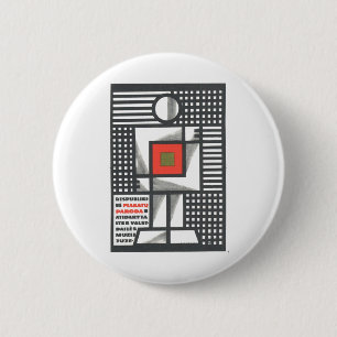 Bóton Redondo 5.08cm Posters da propaganda de União Soviética da guerra