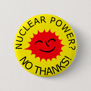 Bóton Redondo 5.08cm Potência nuclear