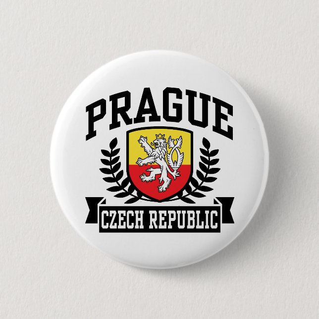 Bóton Redondo 5.08cm Praga (Frente)