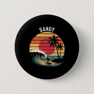 Bóton Redondo 5.08cm Praia de Areia Havaí Praia Surfe
