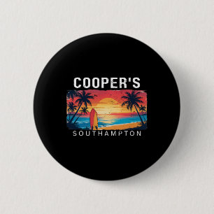 Bóton Redondo 5.08cm Praia de Cooper Southampton Homens Mulheres Surfan
