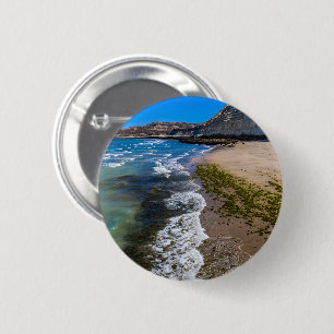 Bóton Redondo 5.08cm Praia em Puerto Piramides, Argentina