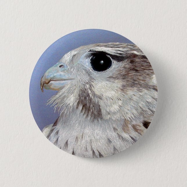 Bóton Redondo 5.08cm Prairie Falcon (Frente)