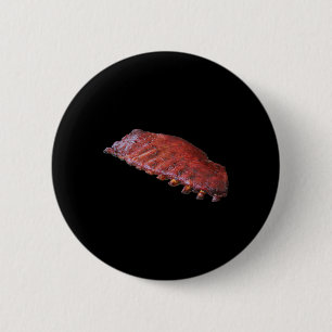 Bóton Redondo 5.08cm Prato De Costelas De Bbq