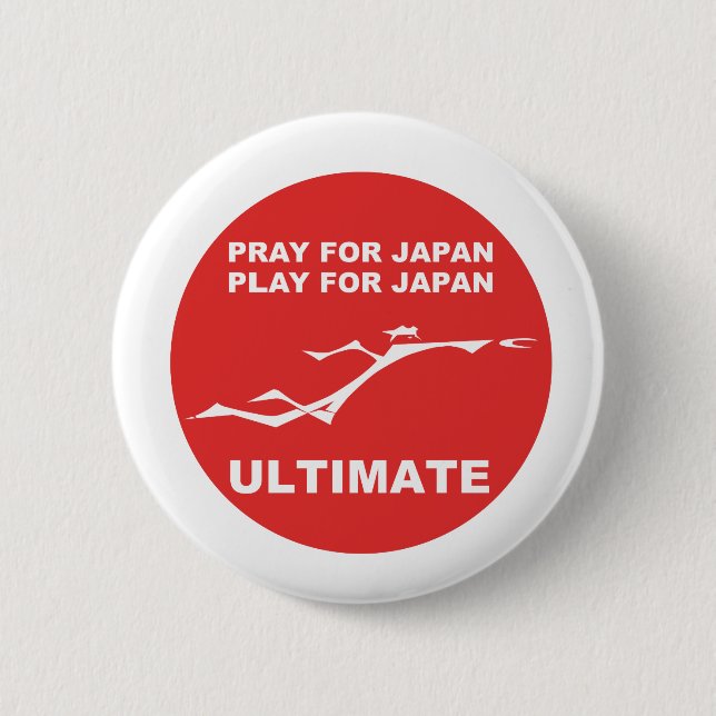 BÓTON REDONDO 5.08CM PRAY PARA JAPÃO, JOGO PARA JAPÃO. (FINAL) (Frente)