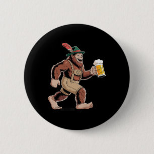 Bóton Redondo 5.08cm Prêmio Alemão Sasquatch Beer Funny