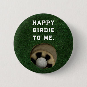 Bóton Redondo 5.08cm Prêmio Birdie de Golfe