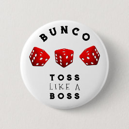 Bóton Redondo 5.08cm Prêmios de Presente de Bunco