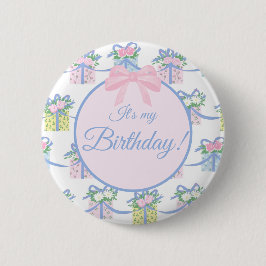 Bóton Redondo 5.08cm Prendedor de Aniversário - Todo Dia é um Presente