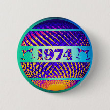 presente de aniversário de 50 anos de Vintage 1974