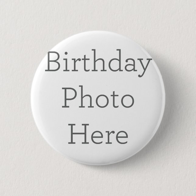 Bóton redondo, Padrão, 5,7 cm (Frente)