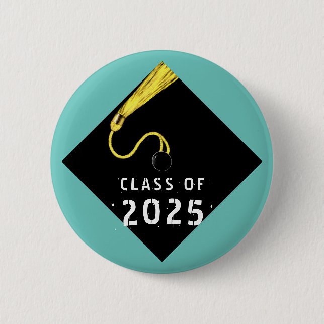 Bóton Redondo 5.08cm Presente de Manutenção de Graduação (Frente)