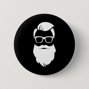 Bóton Redondo 5.08cm Presente de Natal do Papai Noel Hipster de Jolly H