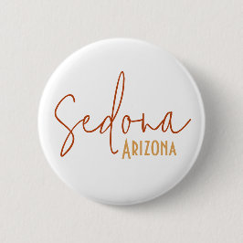Bóton Redondo 5.08cm Presente de Viagem Lembrança Sedona Arizona