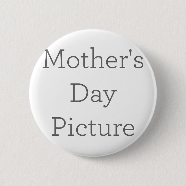 Bóton redondo, Padrão, 5,7 cm (Frente)