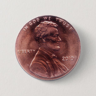 Bóton Redondo 5.08cm Presente numismático