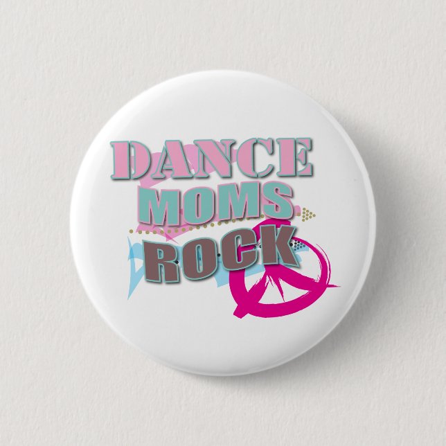 Bóton Redondo 5.08cm Presentes bonitos para mães da dança (Frente)