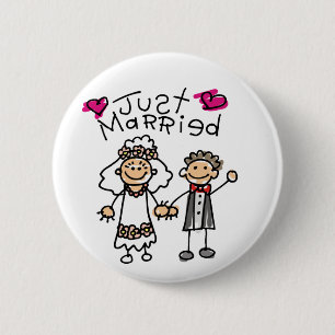 Bóton Redondo 5.08cm Presentes de recem casados Novos Presentes Present