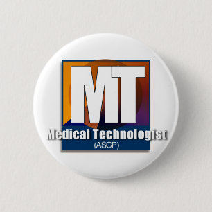Bóton Redondo 5.08cm Presentes médicos do tecnólogo (ASCP)
