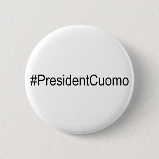 Bóton Redondo 5.08cm President Cuomo Button
