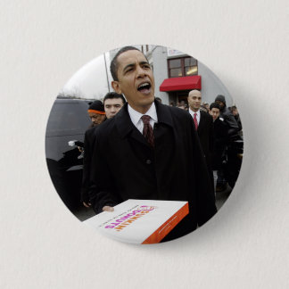 Bóton Redondo 5.08cm Presidente Barack Obama Botões Pinos