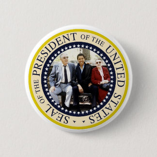 Bóton Redondo 5.08cm Presidente Obama Presidencial Comemorativo Botão