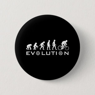 Bóton Redondo 5.08cm Preto da bicicleta da evolução