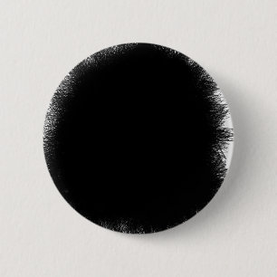Bóton Redondo 5.08cm preto de fumo