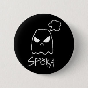 Bóton Redondo 5.08cm Preto de Spöka