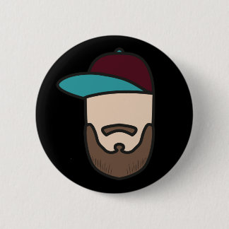 Bóton Redondo 5.08cm Preto do botão de Curlingseb