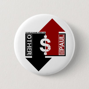 Bóton Redondo 5.08cm Previsão econômica futura - Pin de Ron Paul