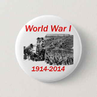 Bóton Redondo 5.08cm Primeira Guerra Mundial (1914-2014)