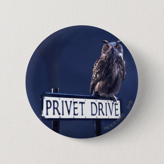 Bóton Redondo 5.08cm Privet Drive (Frente)