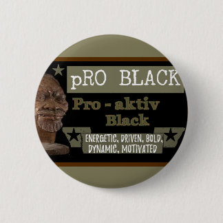 Bóton Redondo 5.08cm Pro botão PRETO verde-oliva