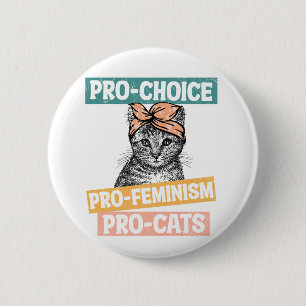 Bóton Redondo 5.08cm Pro Choice Pro Feminismo